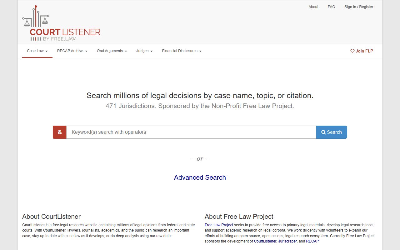 Somerset County court dockets CourtListener opinion and docket resource